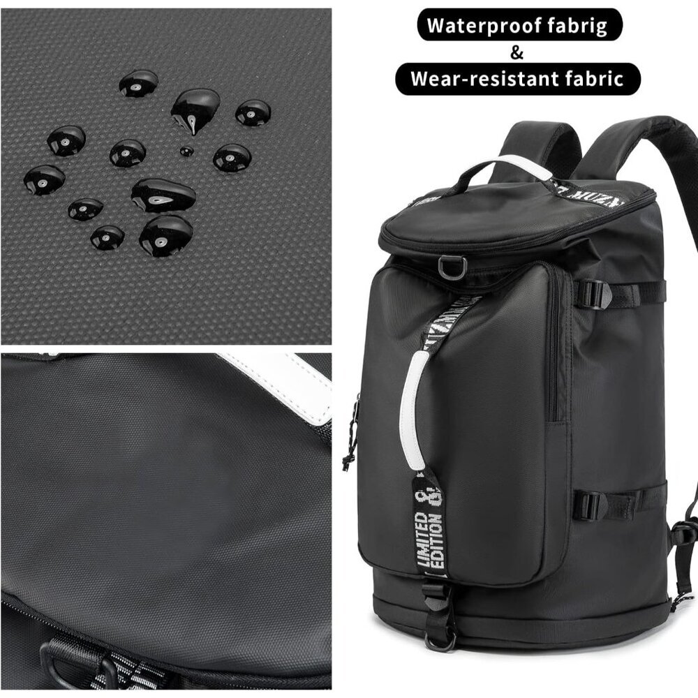 Lightweight 40L Waterproof Backpack with Multi-Pockets - Perfect for Adventures - Picture 6 of 7